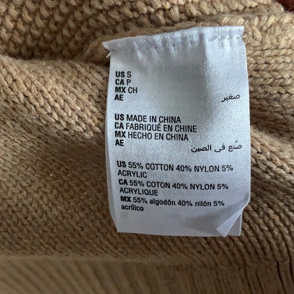 NWT! Charter Club Camel Roll Neck Sweater - Picture 6 of 6